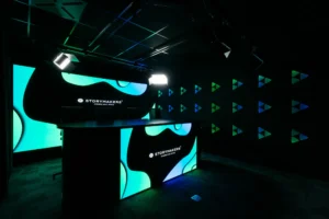 Akustyczne wyposażenie biura podkastowego