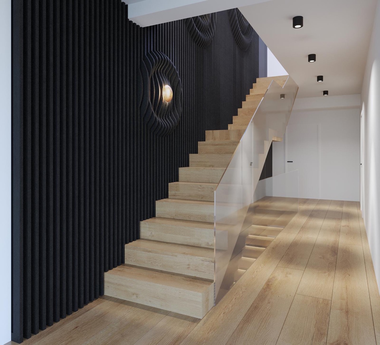 Dekoracyjne panele 3D na ścianę w aranżacji wnętrza